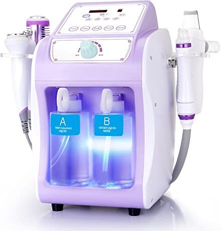 Generic Strumento di bellezza Macchina per dermoabrasione ad acqua RF Hydro Microcurrent Macchina per la pulizia profonda del viso Dispositivo di bellezza per la cura della pelle