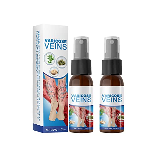 LICHENGTAI Spray Curativo per Vene Varicose, Spray Miracoloso Anti Varicose Biologico, Spray per Vene Varicose per Gambe, Migliora Laspetto Della Gamba, Trattamento Lenitivo per Le Vene Varicose