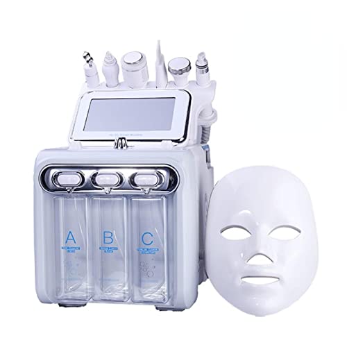 Generic Idrogeno e Ossigeno Strumento di Bellezza Dispositivo Multifunzione 7 in 1 Anti Invecchiamento Piccola Bolla H2o2 Idrogeno Ossigeno Jet Macchina Led Maschera 01