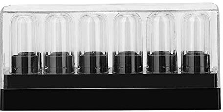 ANKROYU 12 Pezzi Mini Tubo Lucidalabbra Vuoto, Strumento Per Fare Rossetto, Contenitori Balsamo Per Labbra, Tubo Campione in Plastica Per Rossetto Mini Tubo Vuoto Per Balsamo Labbra Strumento Cosmetic