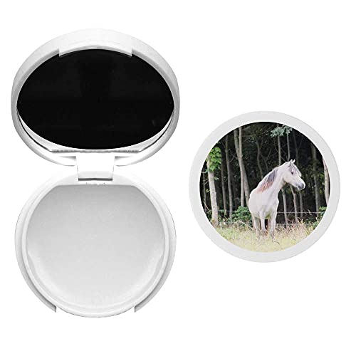 Azeeda 'Cavallo bianco' Balsamo labbra con specchietto (BM00000025)