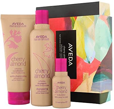 Aveda Limited Edition ciliegia mandorla ammorbidente capelli e corpo essenziali