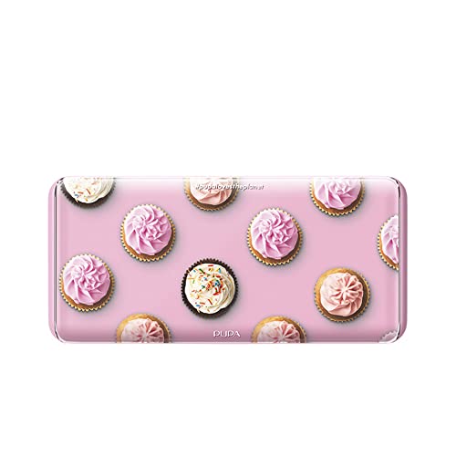 Pupa Sweet Trousse 007 Pink Cupcake Palette Occhi e Viso Con Specchio 20gr