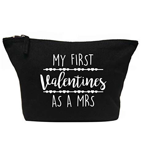 Creative Flox Trousse creativa per trucchi, motivo: My First Valentines as a Mrs
