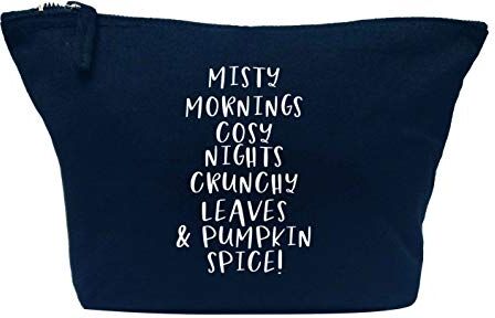 Flox Trousse per trucchi creative, motivo: Misty Mornings Cosy Nights