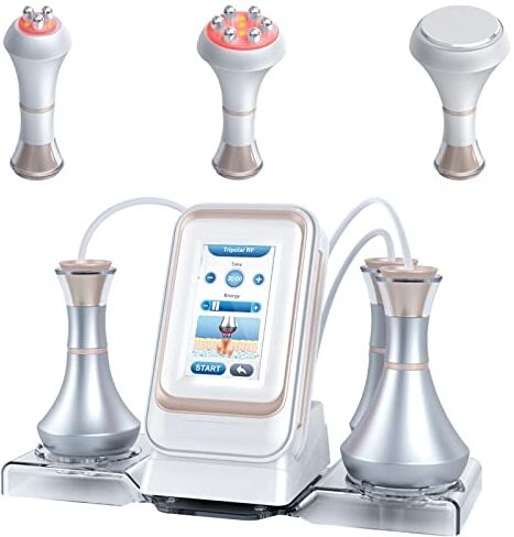 Generic 3 in 1 80K multifunzione cavitazione radiofrequenza corpo macchina dimagrante Rf pelle del viso che stringe la cellulite rimuovere massaggiatore oro