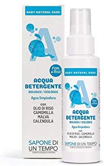 Sapone di Un Tempo Acqua detergente baby olio di riso, malva e calendula