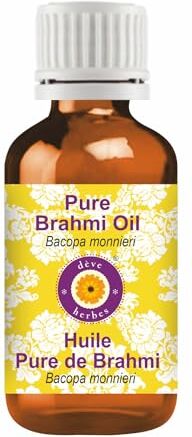 Deve Herbes Pure Brahmi Oil 50ml (Bacopa Monnieri) by