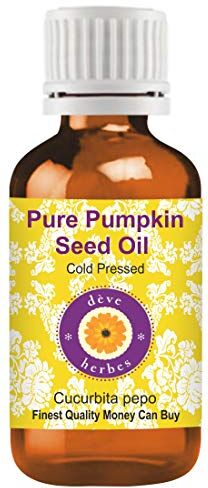 Deve Herbes Pumpkin Seed Oil (Cucurbita pepo) 100% natural, therapeutic quality, cold pressed 15ml