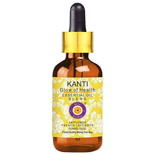 Deve Herbes Kanti Bagliore di salute. Nutrimento completo per il viso. Formulazione ayurvedica per pelle senza imperfezioni, acne e tono uniforme 15ml (0,50 oz)