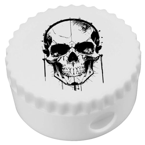 Azeeda Temperamatite compatto 'Cyborg Skull' (PS00038564)