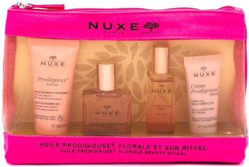 Nuxe , confezione cosmetica femminile Huile Prodigieuse Florale Ritual di Bellezza Set da Viaggio