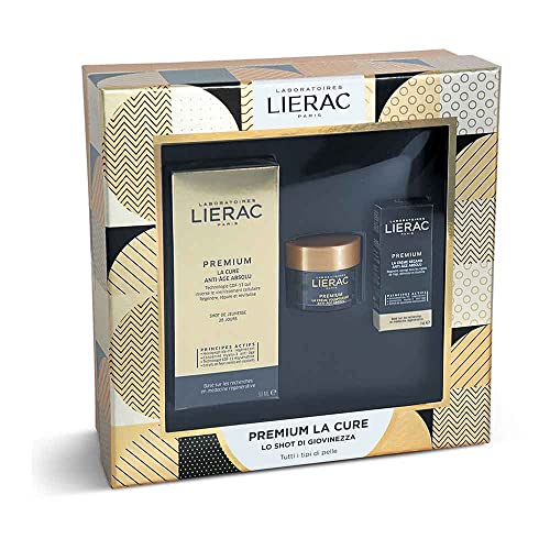 Lierac Premium Cofanetto La Cure 30ml + Crema 15ml + Trattamento Occhi 3ml