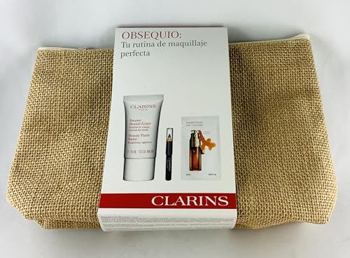 Clarins Set Beaume Beaute Eclair 15 ml + Mini Crayon Khol 0,39 g + doppio siero 0,9 ml