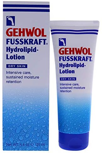 Gehwol Fusskraft Hydrolipid Crema per piedi, con urea, 125 ml