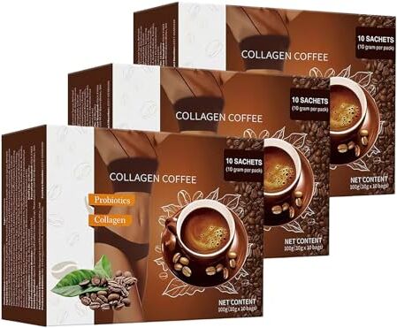 Generic 3Box Flourishing Collagen Coffee Flourishing Coffee Collagen Japan Coffee Collagen Japan Coffee Collagen Japan Collagen Coffee WhU659 (caffè, taglia unica)