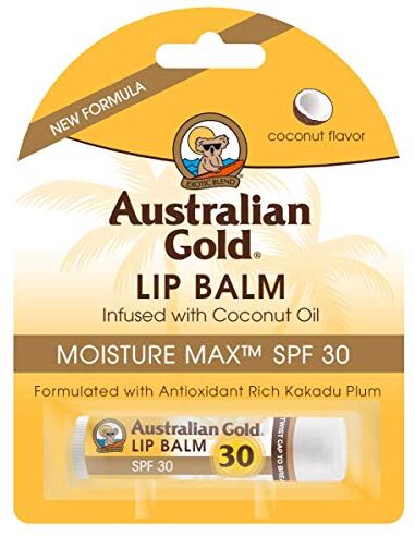 Australian Gold Lip Balm Spf30#Coconut Oil 4.2 Ml