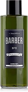 barber marmara Eau de Cologne Men Splash in un flacone di vetro 1x 500ml After Shave Men Acqua Profumata Rinfresca e rinfresca Scented Men Disinfettante alcol 70°