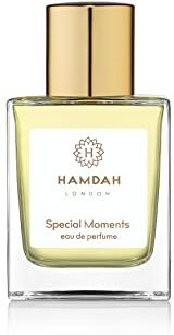 Hamdah London Special Moments Luxury Eau De Parfum Unisex I Natural I Cruelty Free I Vegan I Long Lasting I Men I Women I 50 ml