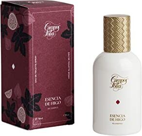 CAMPOS DE IBIZA Profumo per Uomo e Donna  con Fico Essenza di cocco con foglie di fico Unisex, audace e originale Flacone con confezione regalo Spray 50 ml