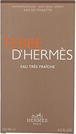 Hermes Terre d' Eau Tres Fraiche, Eau de toilette spray per uomo, 125 ml