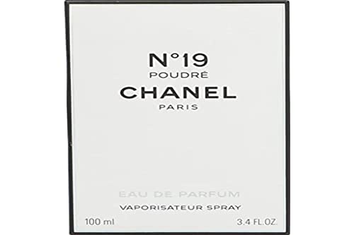 Chanel N°19 Poudré Eau de Parfum Spray, 100 Milliliter