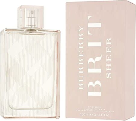 Burberry Acqua di Profumo, Brit Sheer Eau De Toilette Vapo, 100 ml