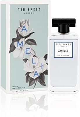 Ted Baker Floret EDT, Rhubarb and Magnolia Top Notes with Tonka and Maple Base Notes, Glass Bottle, Amelia Fragrance, 100ml