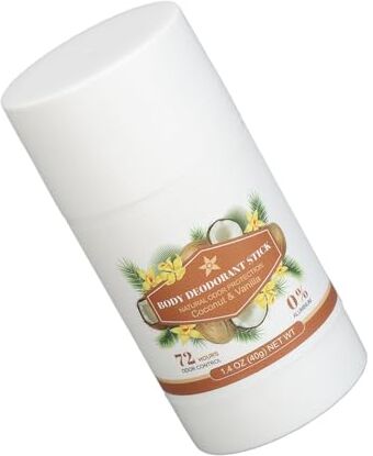 Generic Deodorante Stick, Profumo in Stick Naturale di Cocco Fresco e Vaniglia per Uomo e Donna