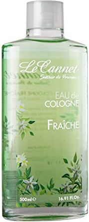 DIAMOND INTERNATIONAL LE CANNET   Eau De Cologne Acqua di Colonia Donna, Profumo Naturale e Sensazione di Freschezza, un Connubio Perfetto di Naturalezza e Tradizione, Classica, 500 ml