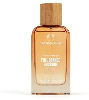 The Body Shop FULL ARANGE BLOSSOM VEGAN EAU DE Profumo 75 ML – Fresh, agrumi, floreale fragrance, note di bergamot, arancione blossom, neroli e vetiver