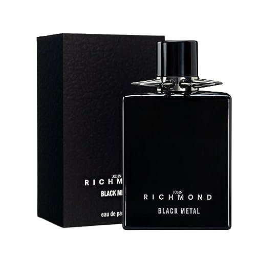 Richmond black metal woman eau de parfum Un profumo da donna floreale, sensuale, conturbante, per le donne dal carattere forte. Flacone da 100 ML