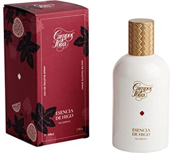 CAMPOS DE IBIZA Profumo per Uomo e Donna  con Fico Essenza di cocco con foglie di fico Unisex, audace e originale Flacone con confezione regalo Spray 100 ml