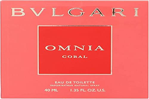 BVLGARI Bulgari Omnia Coral Eau de Toilette Donna, 40 ml
