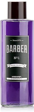 barber marmara No.1 Eau de Cologne Splash Uomo 500ml in flacone di vetro Dopo rasatura Uomini acqua da barba Uomini, rinfrescato raffredda fragranza di lunga durata Disinfezione