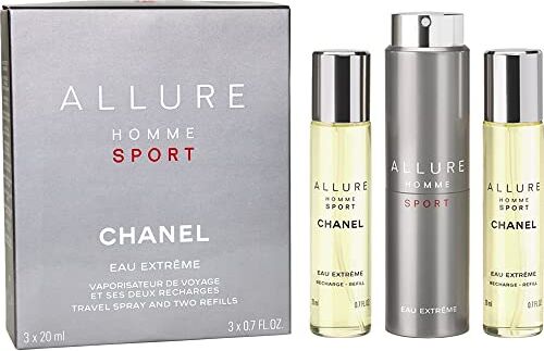 Chanel Allure Homme Sport Eau Extrême Eau de Toilette Spray 3 x 20ml