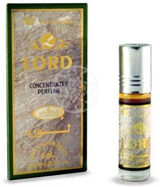 Al Rehab Profumo  Attar Authentique Senza Alcool Halal 6ml 100% Olio di Qualità superiore 6ml x 6PZ (Lord)