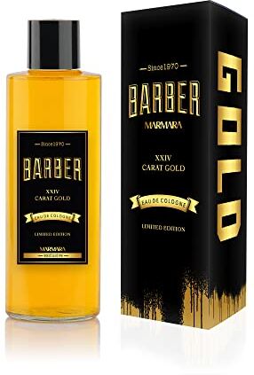 barber marmara Black- Edizione Limitata Eau de Colonia500ml   Bottiglia di vetro per profumi da uomo   Confezione regalo in edizione speciale   acqua di colonia Uomo   Dopobarba   Regalo uomini