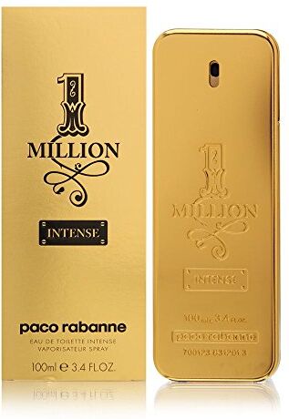 Paco Rabanne 1 Million Intense Eau de Toilette, Uomo, 100 ml