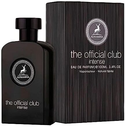 Generic Tariba The Official Club Intense, Eau de Parfum 100 ml, fragranza di lusso a lunga durata, profumo importato di alta qualità per uomini e donne, set regalo profumato per tutte le occasioni (confezione