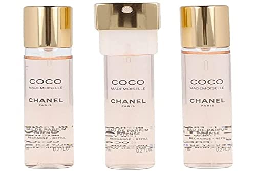 Chanel S0576980 Perfume Unisex Coco Mademoiselle, Agua De Parfume, 3 X 7 ml Pack de 3