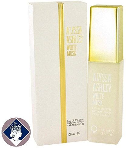 ALYSSA ASHLEY White Musk 100ml/3.4oz Eau De Toilette Spray EDT Perfume for Women