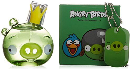 Angry Birds Cofanetto Regalo di Bellezza, King Pig, 3 Pezzi, Verde