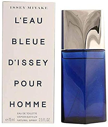 Issey Miyake ,  L'Eau Bleue D'Issey 75Ml Edt Spray, Profumo Edt, Multicolore, 75, Uomo