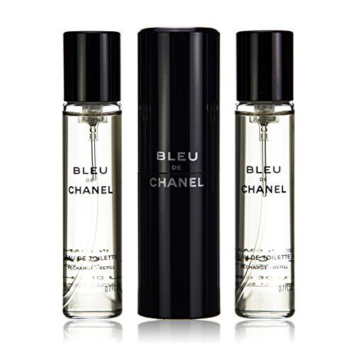 Chanel Bleu de  ricaricabili EDT 20 ml + MINI ricarica 2 x 20 ml EDT (uomo)