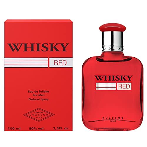 EVAFLORPARIS WHISKY RED • Eau de Toilette 100 ml • Spray • Profumo Uomo •