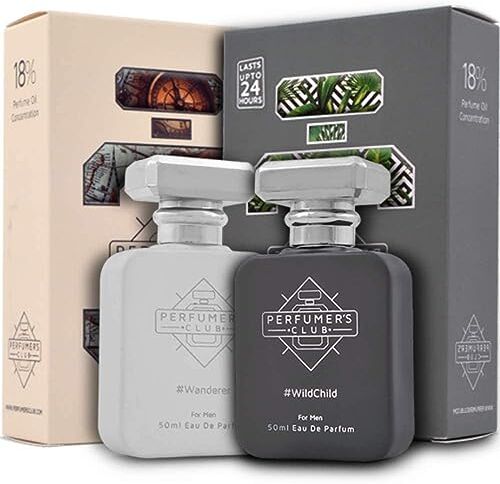 Generic TARIBA Combo di 2 (wanderer + Wild Child) per uomini fino a 24 ore di durata (Eau De Parfum)