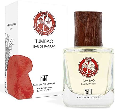 Voyage Tumbao Cuba Natural Eau De Parfum 50 Ml Unisex Spray Eau De Parfumbile Lime Tabacco Rum Piripiri Vetiver Speziato Legnoso (6,5 X 10,5 X 5)