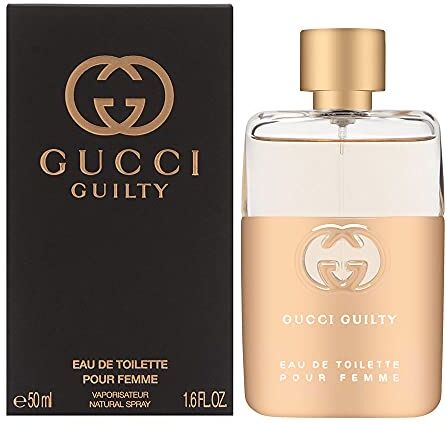 Gucci Guilty Eau de Toilette Nuovo Packaging 2021 Donna, Floreale, 50Millilitri