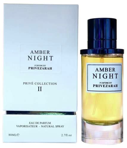 Generic Amber Night perfumed Water for Unisex 80ml Paris